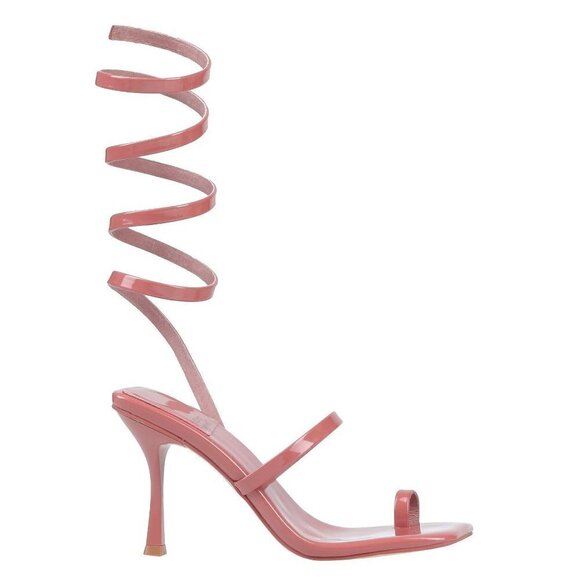 Jeffrey Campbell LUZIA DUSTY Women's Heeled Strappy Sandal Blush Size: 3… - Picture 1 of 4